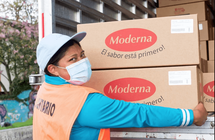 Moderna Alimentos delivered more than 45 thousand Kg of food during 2021